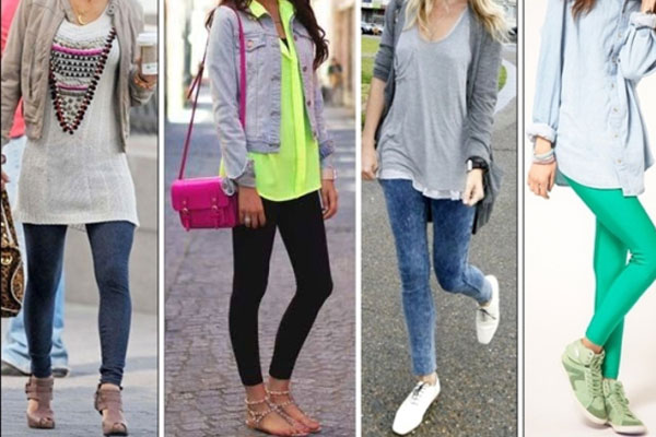 5 WAYS TO LET YOUR LEGGINGS DO THE TALKING