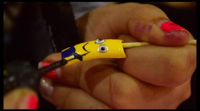 Minion-nail-art-design