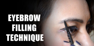 Eyebrow-filling-tutorial