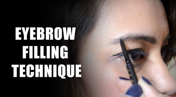 Eyebrow-filling-tutorial