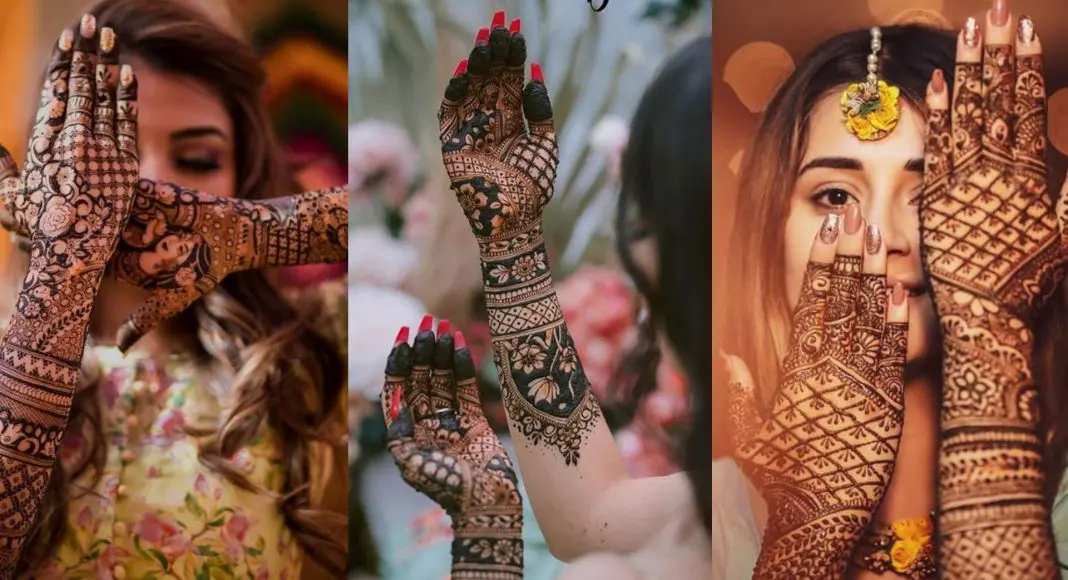 Easy Beautiful Mehndi designs for Back hands || Bridal mehndi artist -  Prati Creations - YouTube