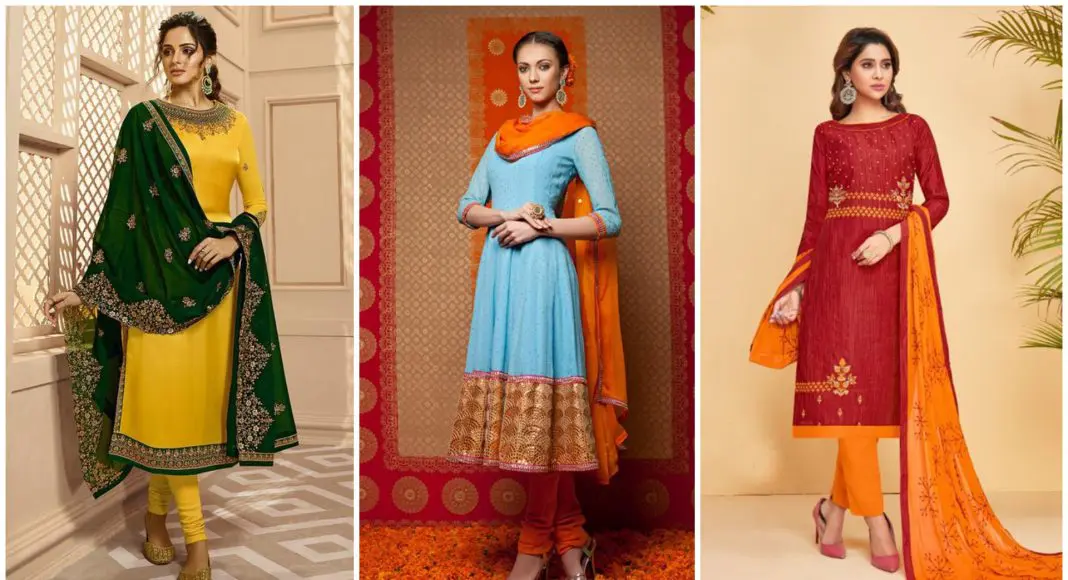 Salwar #Suit Designs Color Combination Latest Cotton Punjabi Salwar Suit  Designs,cotton pu… | Combination dresses, Pakistani dress design, Women's  fashion dresses