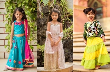 6 Adorable Kids Lehenga Designs For Your girl
