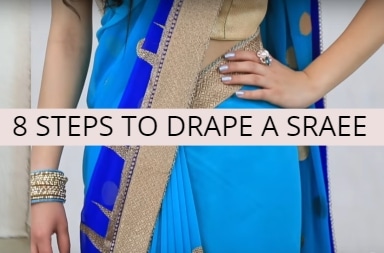 AVALON  How to tie a saree step by step  Facebook