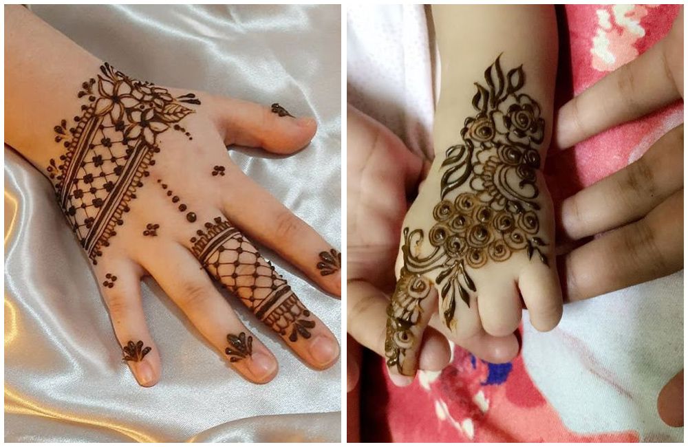 30 Easy And Simple Mehendi Designs For Kids