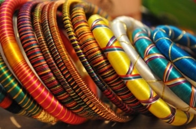 Set of 12 , Beautiful Silk Thread Bangles Pairs -JC001BSA – www.soosi.co.in