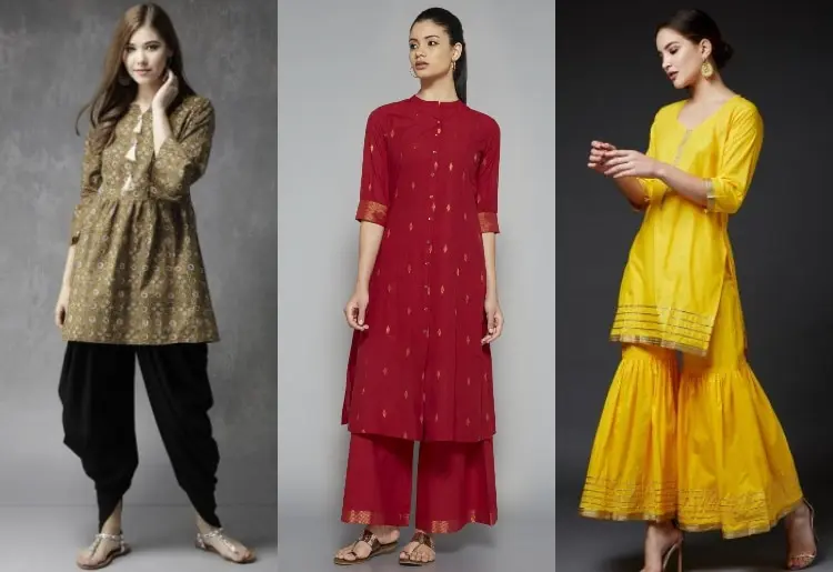List Of Top 10 Different Types Of Bottom Wears For Kurtis