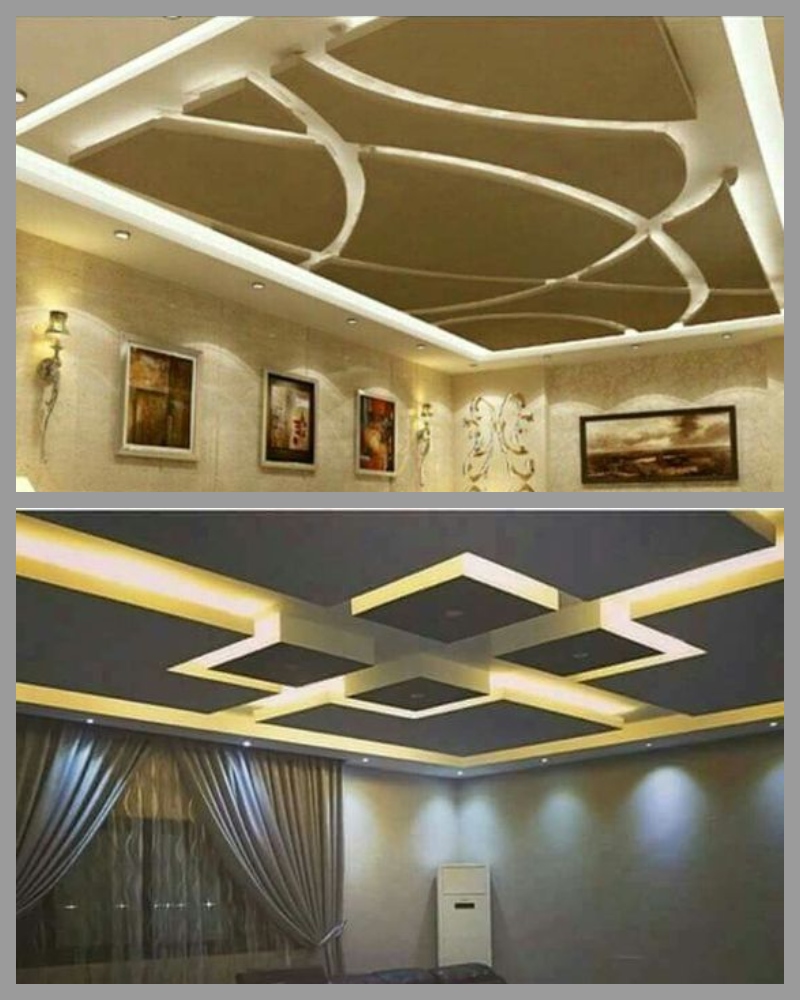 ceiling pop design small hall