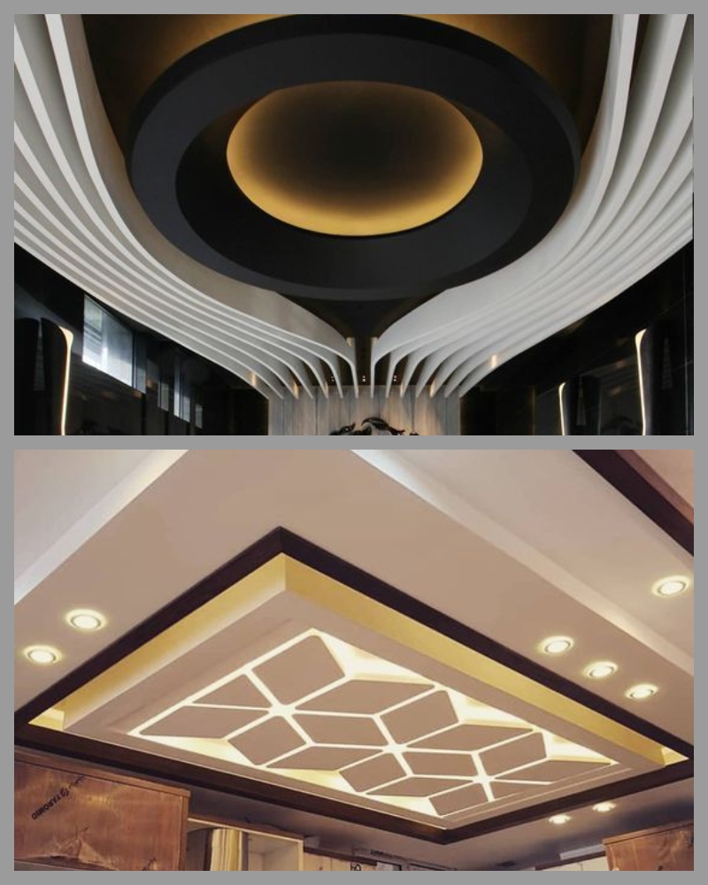 ceiling pop design small hall