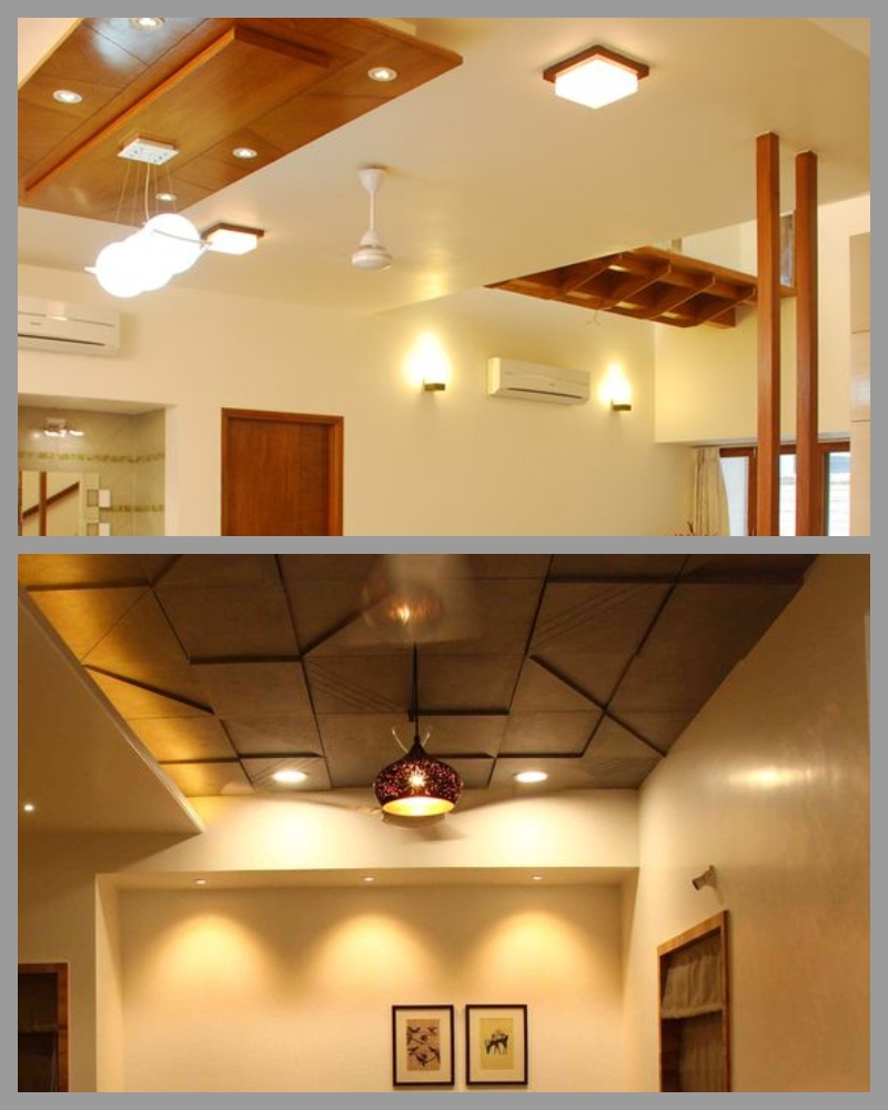 ceiling pop design small hall