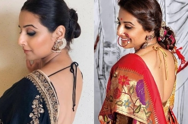 Saree with Gorgeous Backless Blouse