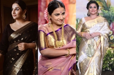 Elegant Sarees to steal from Vidya Balan's wardrobe | Times of India
