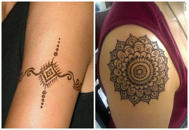 Inspired Mehndi Design Temporary Henna Tattoos Mehndi Henna For Womans –  Temporarytattoowala