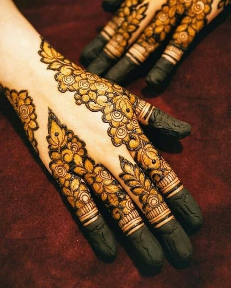 How to: 8 Different Finger Henna Designs || 8 Different Finger Mehndi  Design | design, finger, henna | How to: 8 Different Finger Henna Designs  || 8 Different Finger Mehndi Design | By Anytime Crafts | Facebook