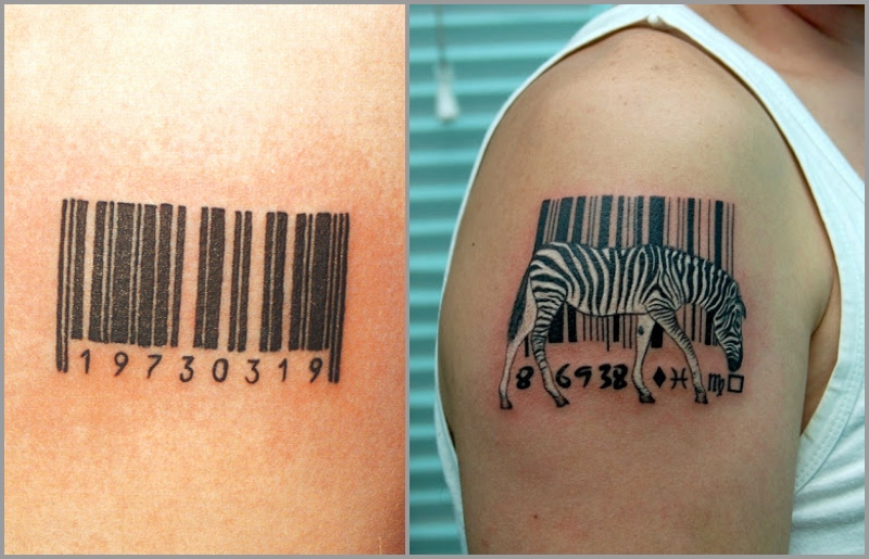 Top 10 Barcode Tattoo Designs