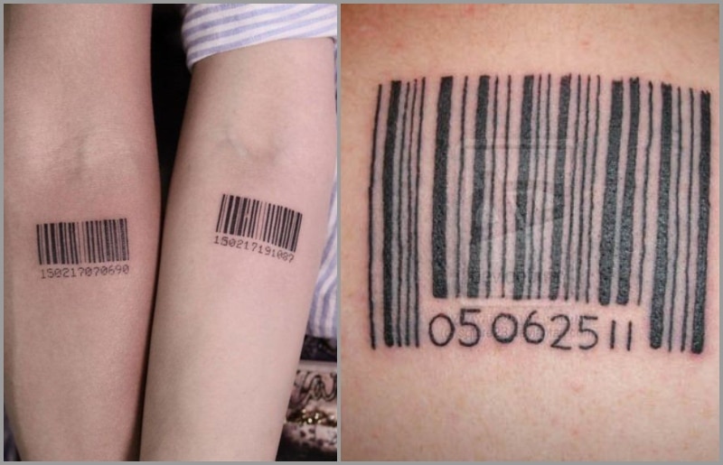 Barcode Tattoo Stock Photos - Free & Royalty-Free Stock Photos from  Dreamstime