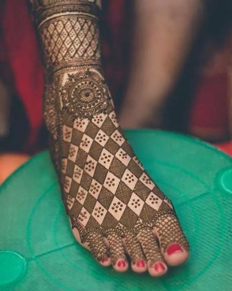 Foot Mehndi Design Simple And Easy for Bride - Photo 2024-kimdongho.edu.vn