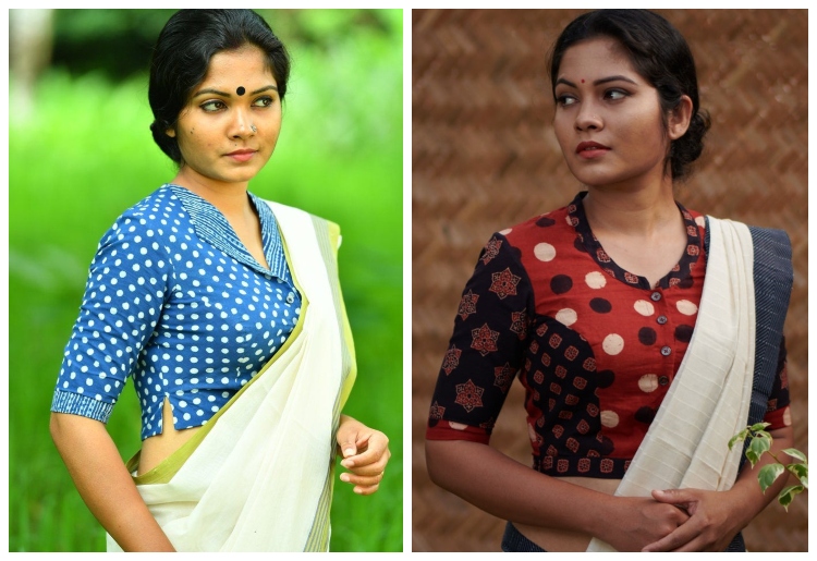 20 Attractive Kerala Saree Blouse Designs - Must See Models