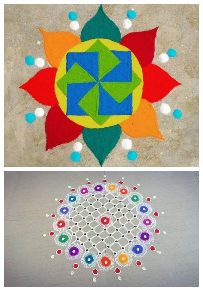 3 And 5 Dots Rangoli Designs With For All Occasions