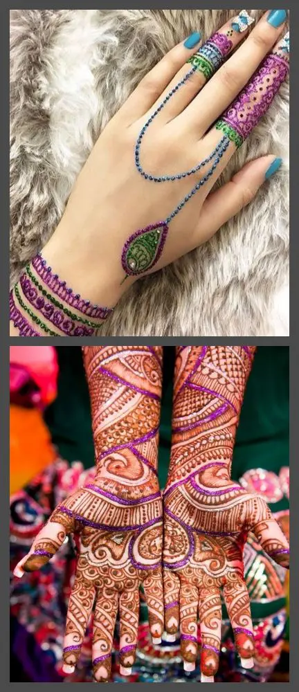 Multi Color Mehndi Design | Simple mehendi designs, Bridal mehendi designs,  Latest bridal mehndi designs