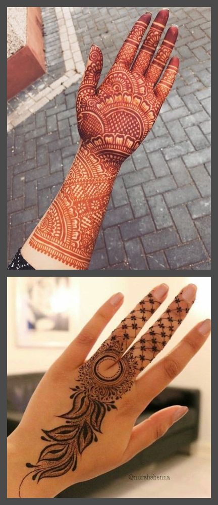 Tattoo mehndi designs||latest simple Henna pattern - YouTube