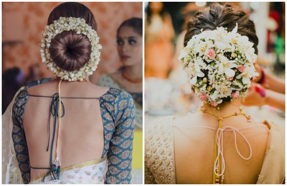 5 Gajra Hairstyles For The Bridesmaid To Rock This Wedding Season – Sulekha  wedding services