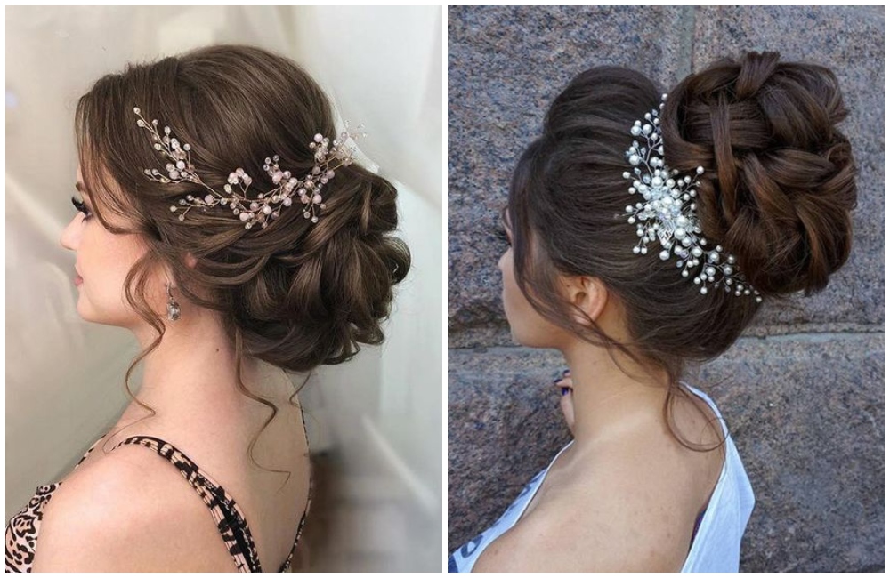 Shaadiwish Inspirations and Ideas | Side%20braid%20bun