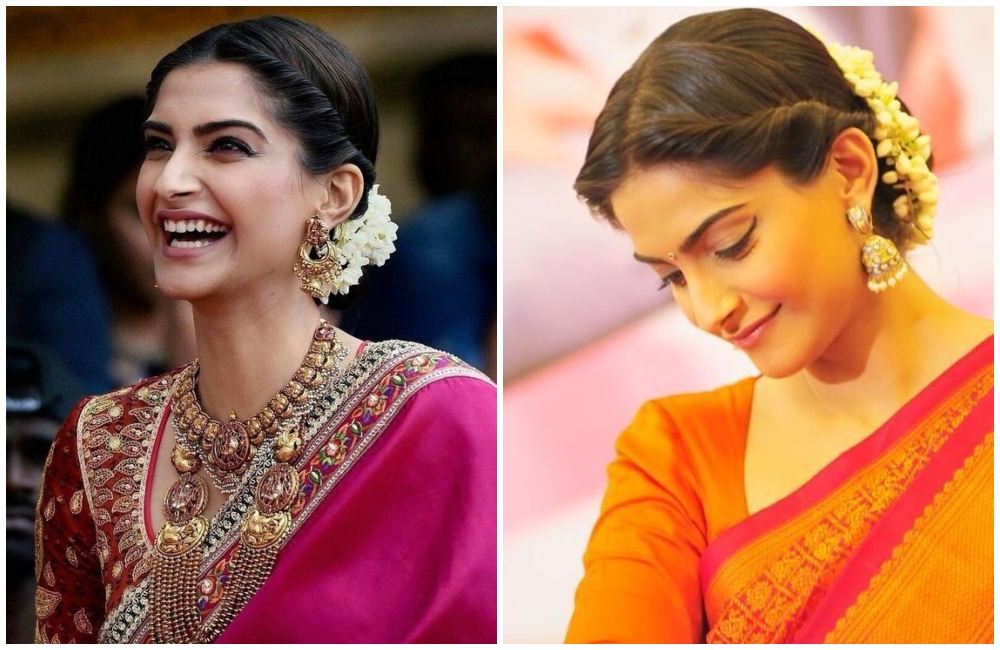 23 Divine Hairstyles To Complement Your Saree