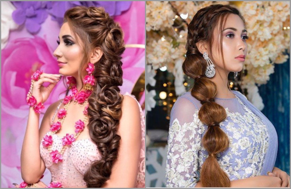 40 Modern Hairstyles For Lehenga Must Try This Wedding Season