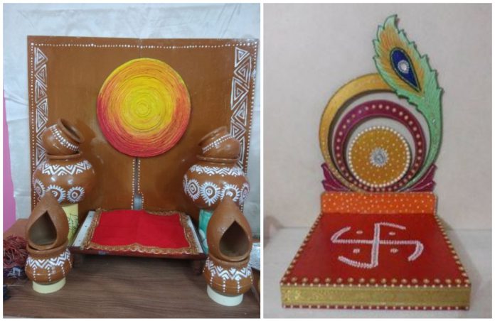 15 Simple and Creative Homemade Ganpati Decoration Ideas