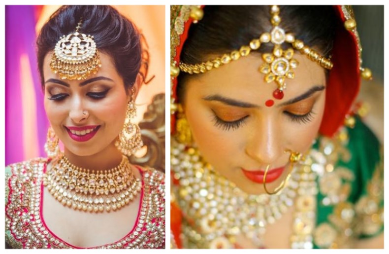 Bridal maang tikka for deals small forehead