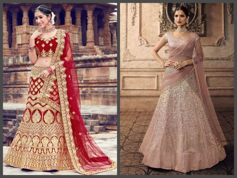 Latest lehenga outlet style 2019