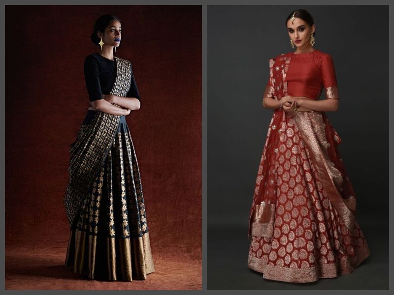 Bridal Lehengas: Buy Designer Bridal Lehenga Cholis Online | Utsav Fashion