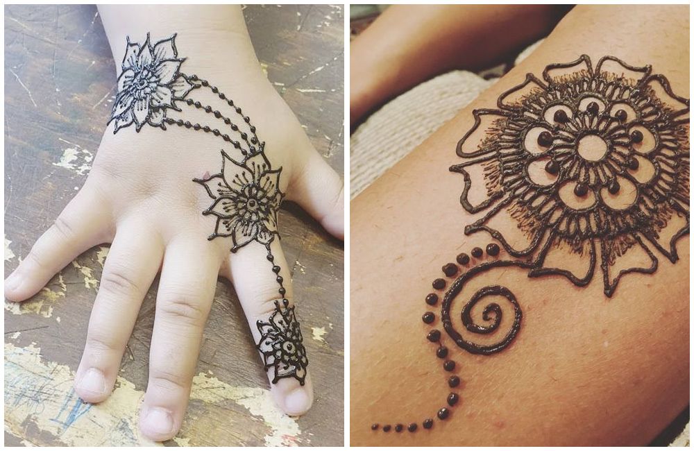 Simple,, yet elegant. | Henna tattoo designs, Henna mehndi, Henna