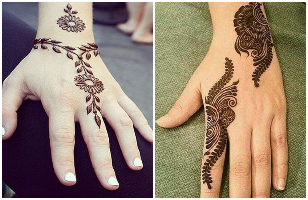 Mehndi Design for Kids Hands Stock Photo - Image of indian, baby: 225995006
