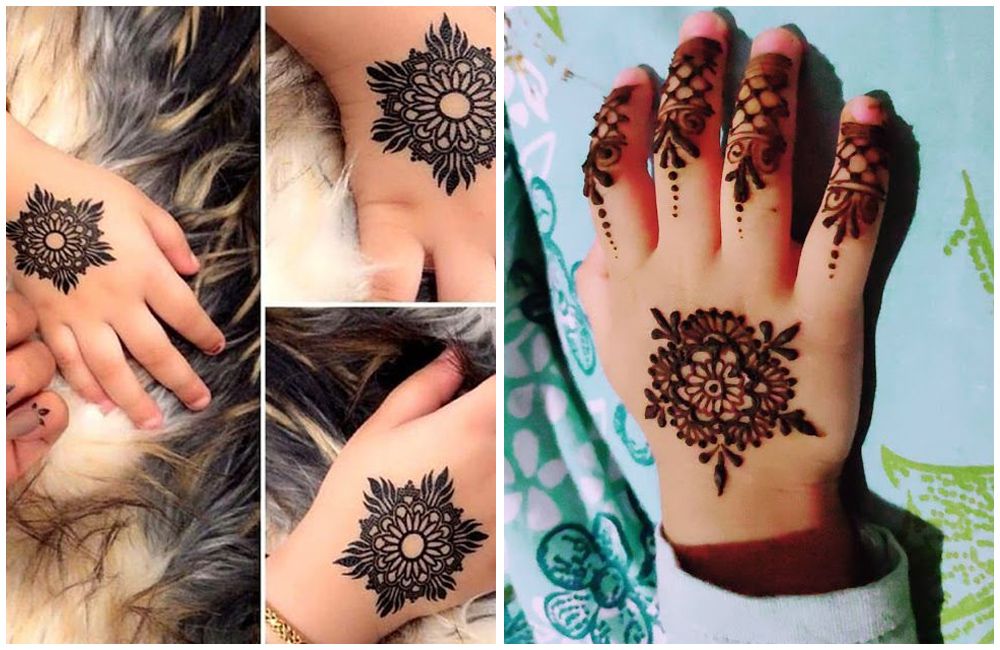 30 Easy And Simple Mehendi Designs For Kids