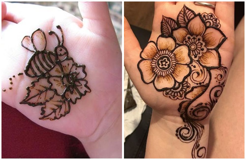 Mahnoor_art - Amazing Arabic Flower Easy Mehndi Design 🌺🌺🌺 #mahnoor_art  | Facebook