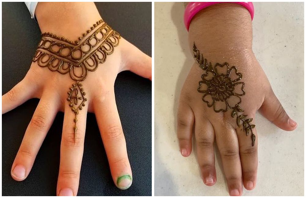 simple henna designs for kids to do