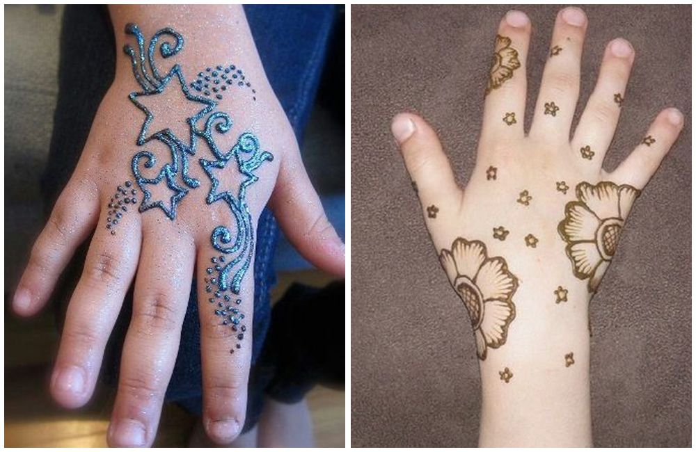 30 Easy And Simple Mehendi Designs For Kids