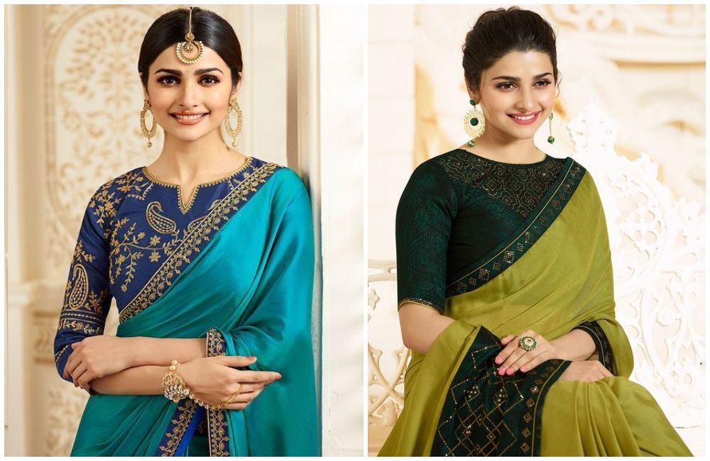 Top 10 Latest Saree Blouse Neck Designs - South India Trends