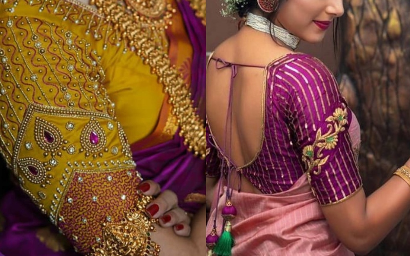 9 Pattu Saree Blouse Designs to Hype About - Weva Photography