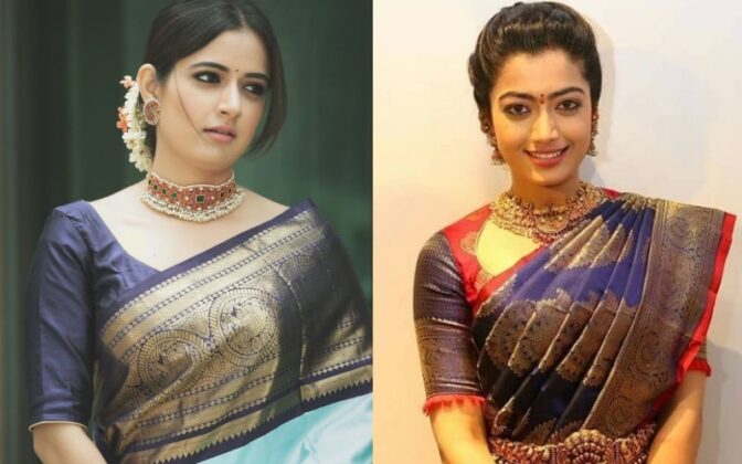 25 Latest Pattu Saree Blouse Designs To Try Now