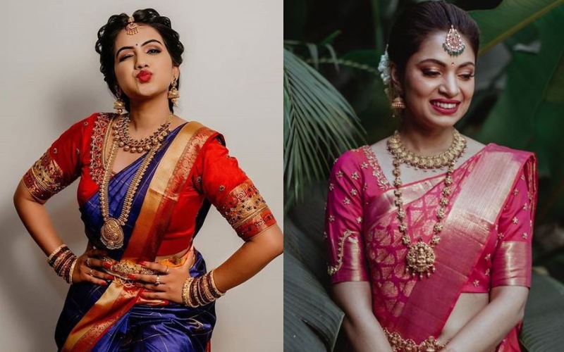 25 Latest Pattu Saree Blouse Designs To Try Now