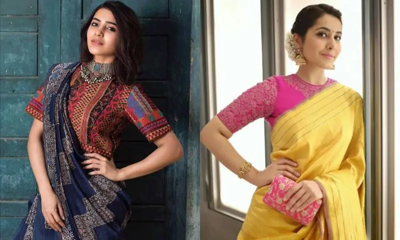 13 Incredible Collar Blouse Designs You Can Wear With Any Saree • Keep Me  Stylish