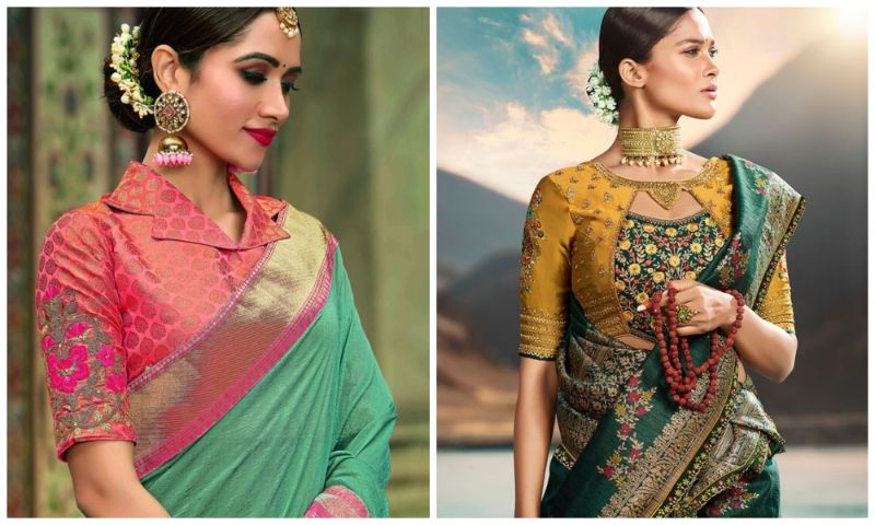 50 Stunning Collection of Blouse Designs for Different Sarees