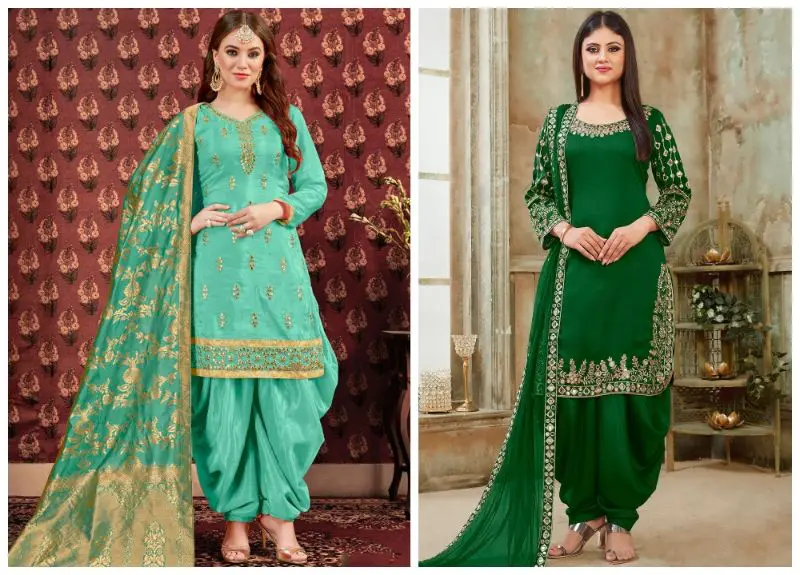 Green Salwar Kameez | Buy Green Salwar Suits Online US UK