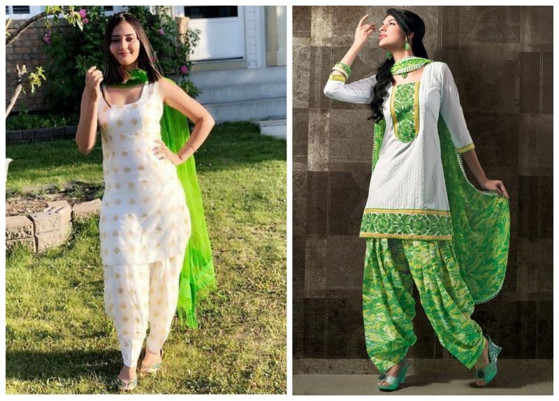 20 Classy Punjabi suit Colour Combinations that Every Women Should Try