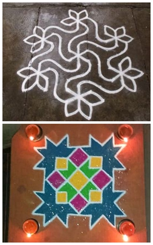 10 Beautiful Pulli Kolam Designs To Decorate Your Home