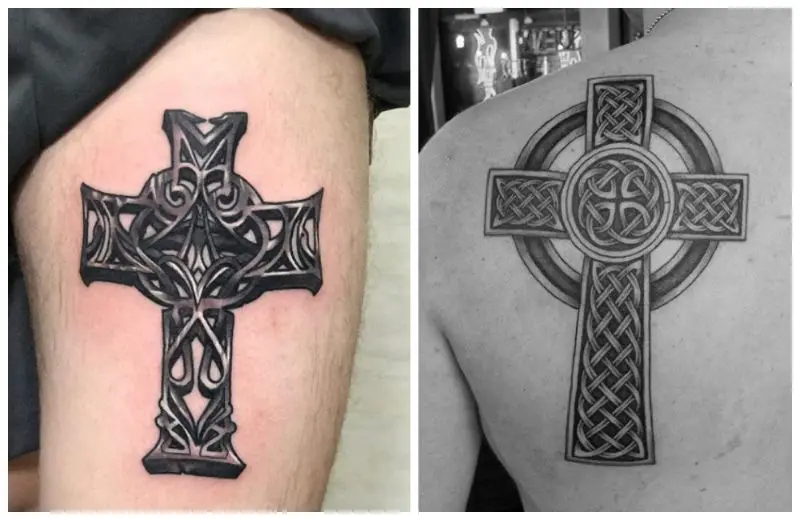 Kells Knot Celtic Leg Wrap Tattoo Design – LuckyFishArt