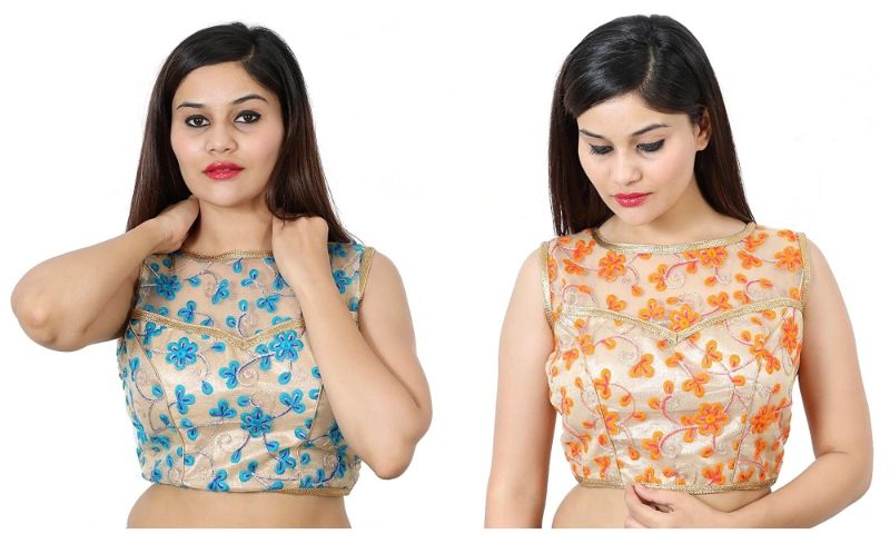 10 Trendy & Fancy Blouse Cutting Designs for That Stunning Look